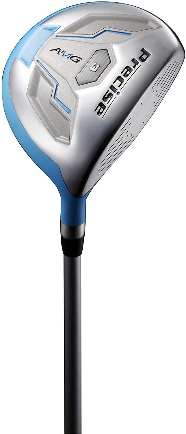 Precise AMG Ladies Womens Complete Golf Clubs Set Includes Driver, Fairway, Hybrid, 6-PW Irons, Putter, Stand Bag, 3 H/C's - Choose Color and Size! - JOY2ESpree