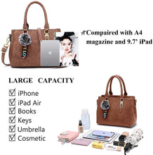 
                        
                          Muat gambar ke penampil Galeri, YNIQUE Satchel Purses and Handbags for Women Shoulder Tote Bags
                        
                      