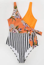 
                        
                          画像をギャラリービューアに読み込む, CUPSHE Women's One Piece Swimsuit Knotted Color Block Bathing Suit
                        
                      