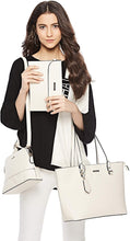 
                        
                          Load image into Gallery viewer, Women Fashion Handbags Wallet Tote Bag Shoulder Bag Top Handle Satchel Purse Set 4pcs
                        
                      