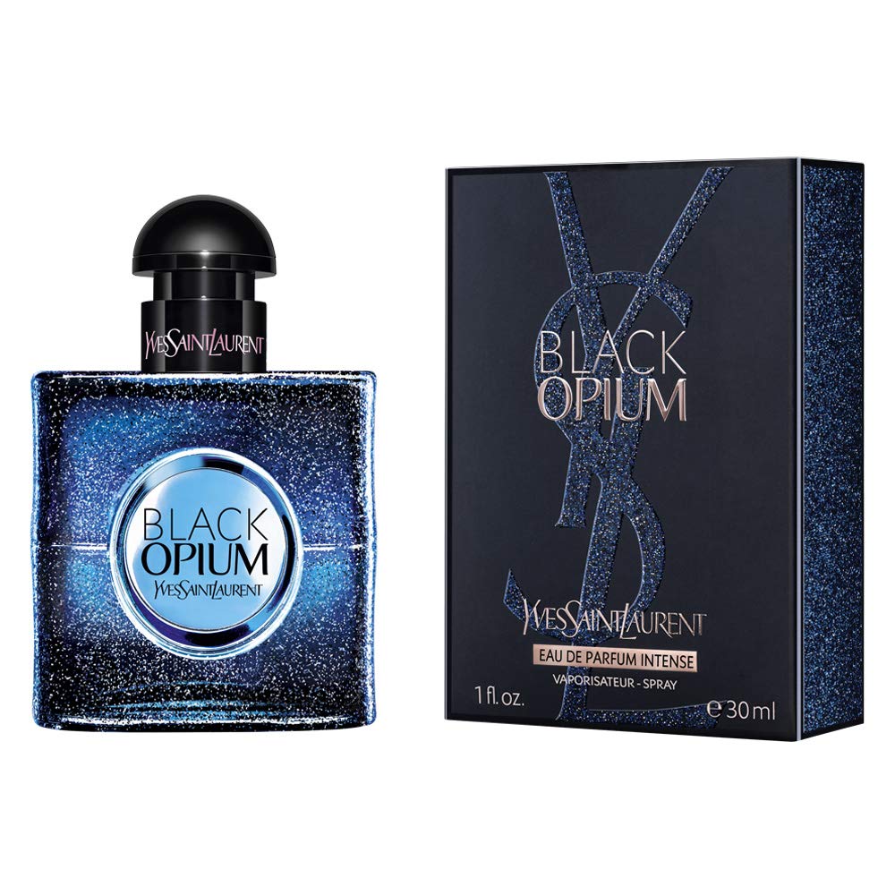 Black Opium Intense Yves Saint Laurent Eau de Parfum for Women, 3 Ounce
