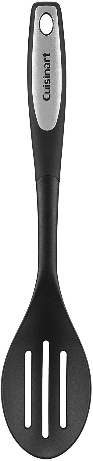 Cuisinart CTG-20-LT Contour Slotted Turner, One Size, Black & Silver - JOY2ESpree