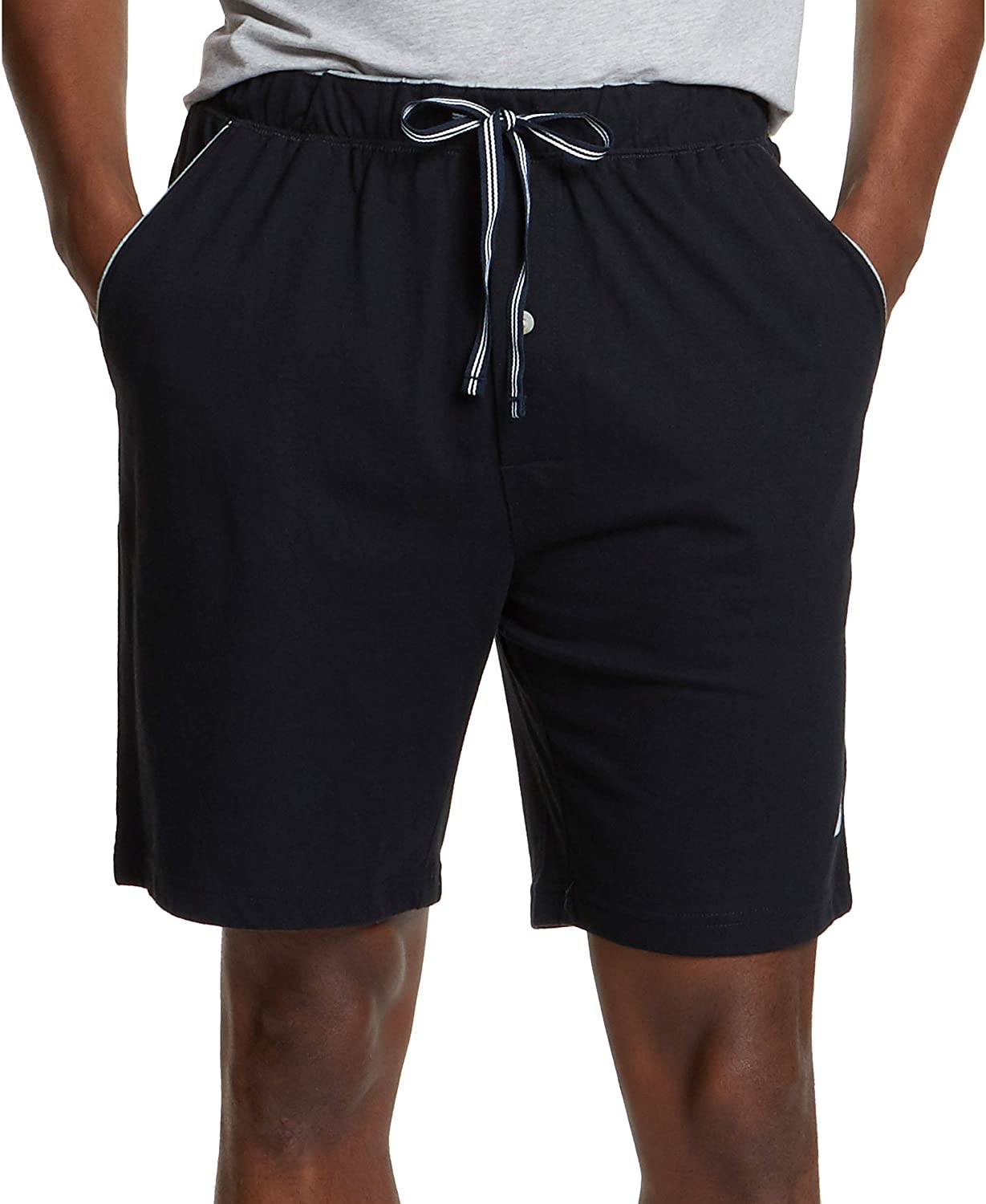 Nautica Men's Soft Knit Elastic Waistband Sleep Lounge Short - JOY2ESpree