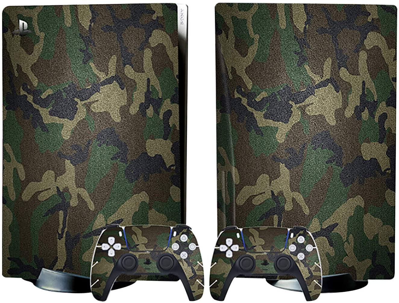 Huaatiear PS5 Sticker Vinyl Decal Cover, Skin Decal for PS5 Console Regular and Playstation 5 Controller - JOY2ESpree