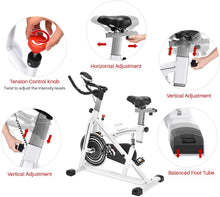 
                        
                          將圖片載入圖庫檢視器 IDEER LIFE Exercise Bike Stationary Indoor Cycling Bicycle, Stationary Spin Bike - JOY2ESpree
                        
                      