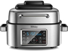 
                        
                          將圖片載入圖庫檢視器 BBday 6.5 QT Air Fryer,10-in-1 Smokeless Indoor Electric Grill with Air Fryer,Roast,Bake and Dehydrate - JOY2ESpree
                        
                      