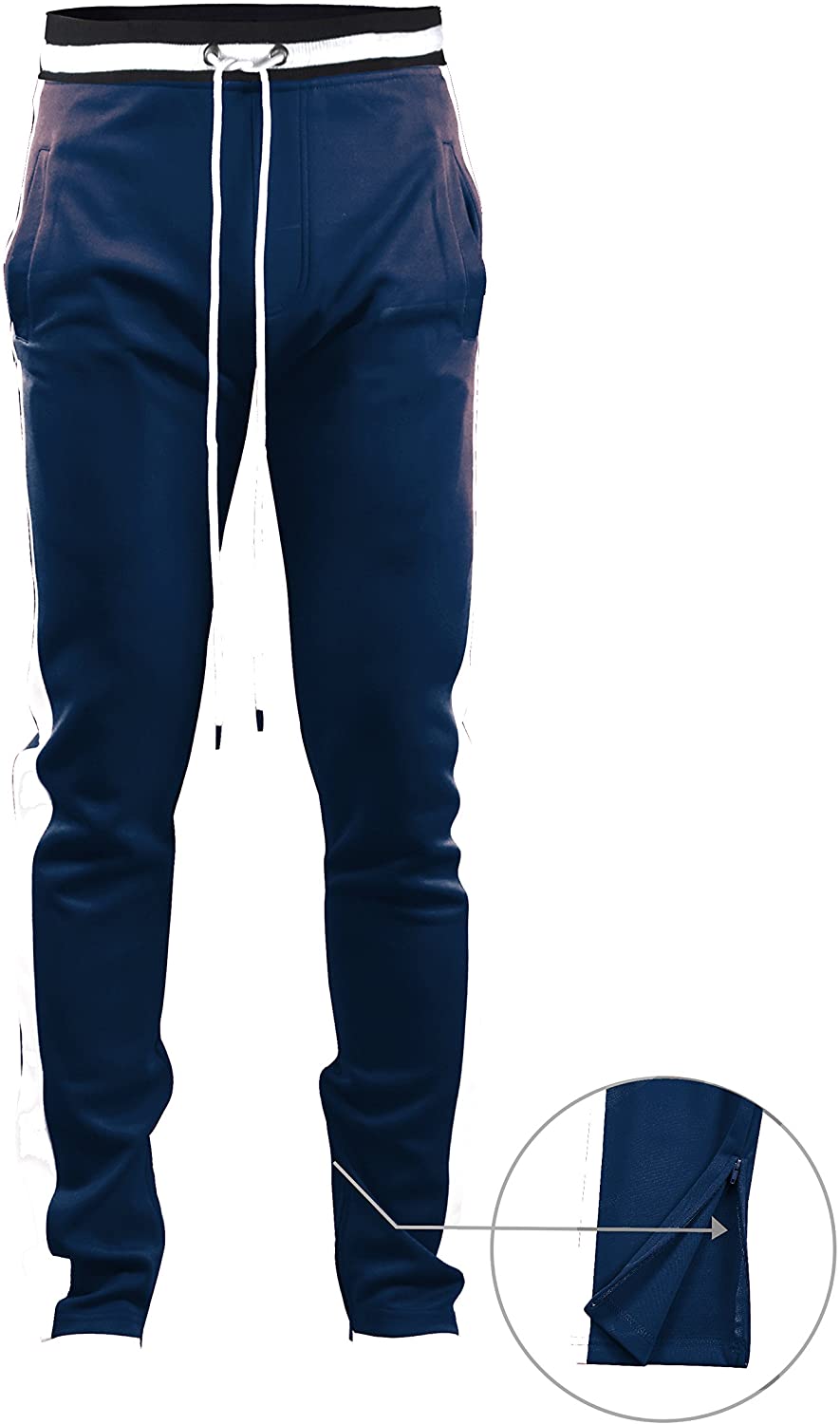 Screenshotbrand Mens Hip Hop Premium Slim Fit Track Pants