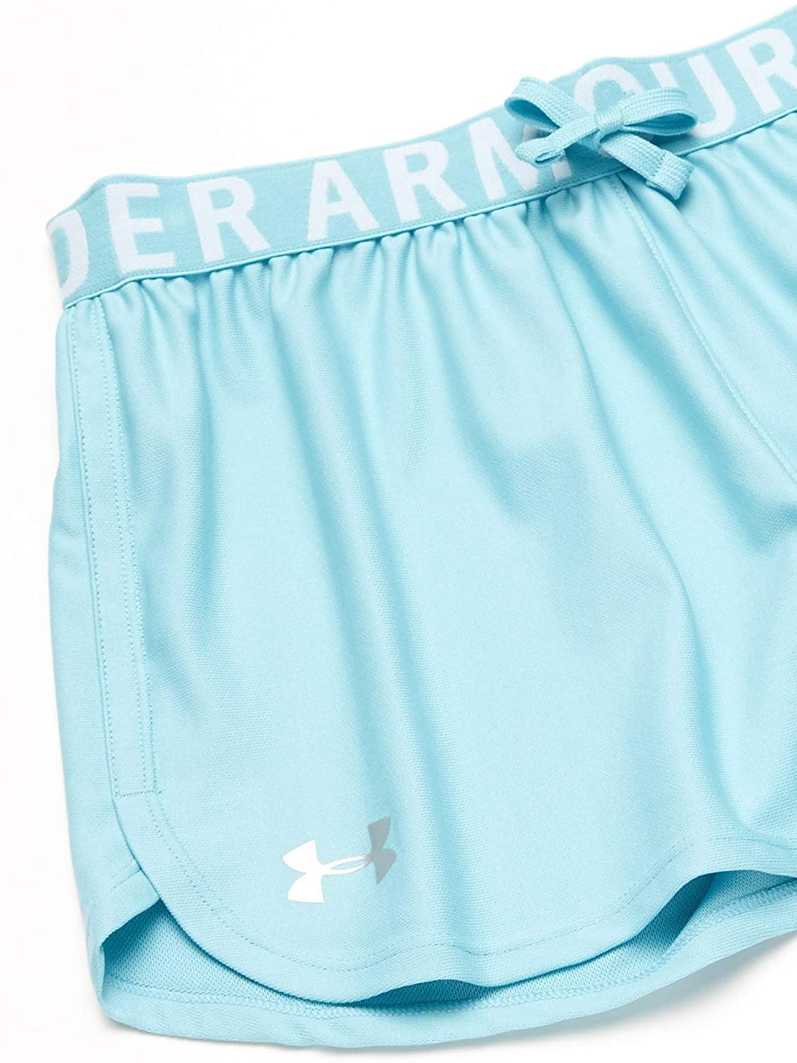 Under Armour Girls' Play Up Solid Workout Gym Shorts
