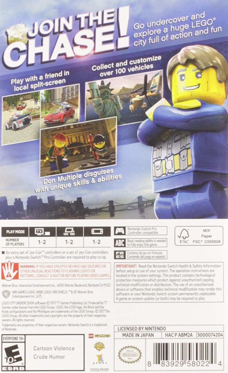 LEGO City Undercover - Nintendo Switch - JOY2ESpree