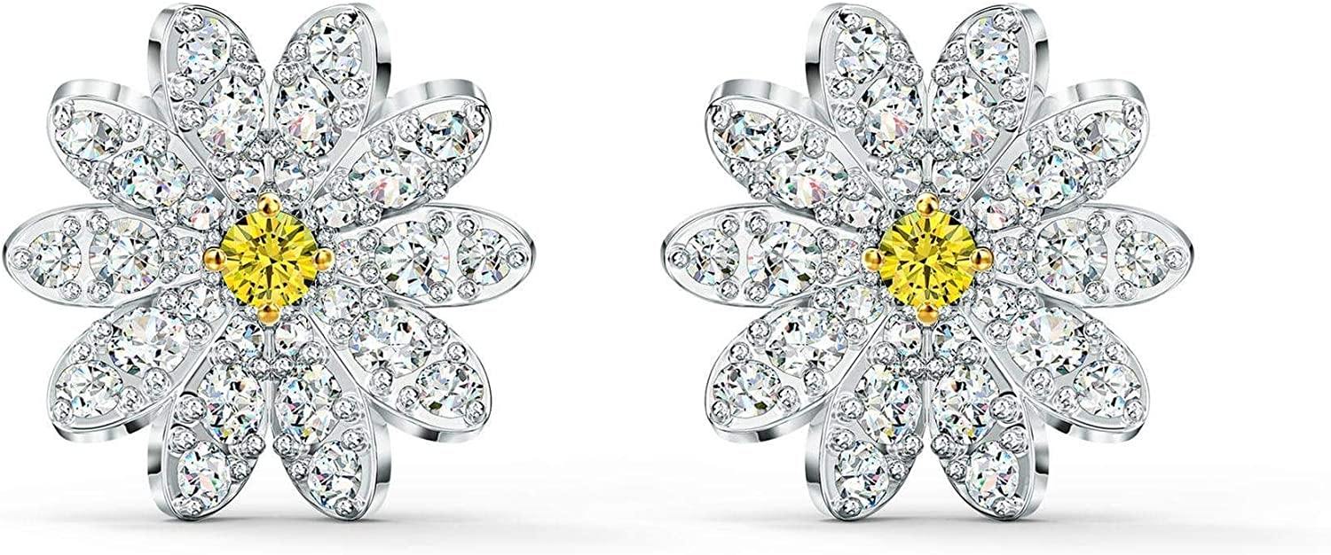 Swarovski Eternal Flower Stud Pierced Earrings - JOY2ESpree