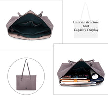 
                        
                          Cargar imagen en el visor de la galería, K.EYRE Women's Soft Faux Leather Tote Bag Purse Handbags Wallet Tote Shoulder Bag Purse Large Capacity
                        
                      