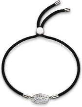 
                        
                          Load image into Gallery viewer, SWAROVSKI Women's Power Collection Elements Black Cord Band Crystal Bracelet Collection - JOY2ESpree
                        
                      