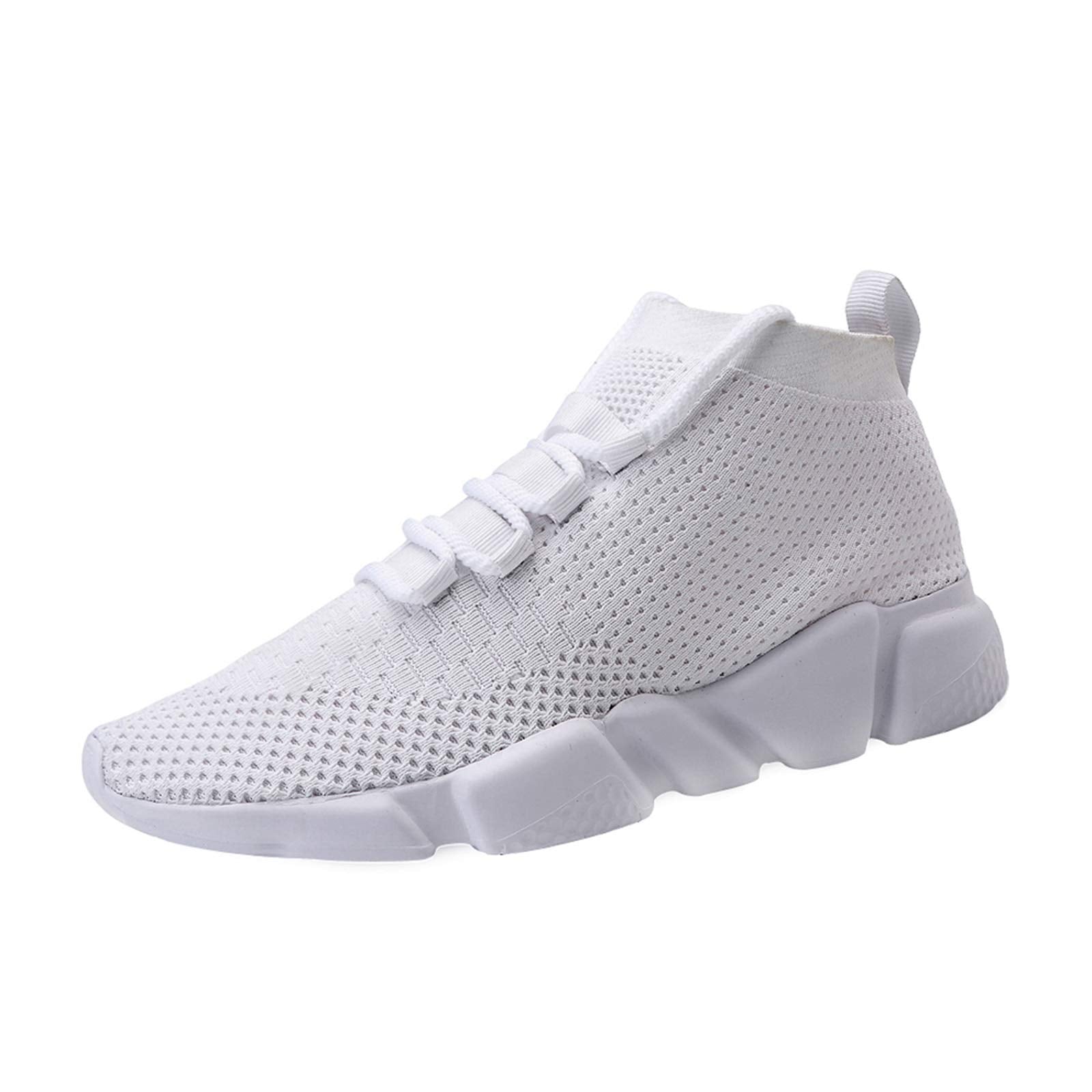 Mevlzz Mens Casual Athletic Sneakers Knit Running Shoes Tennis Shoe for Men Walking Baseball Jogging