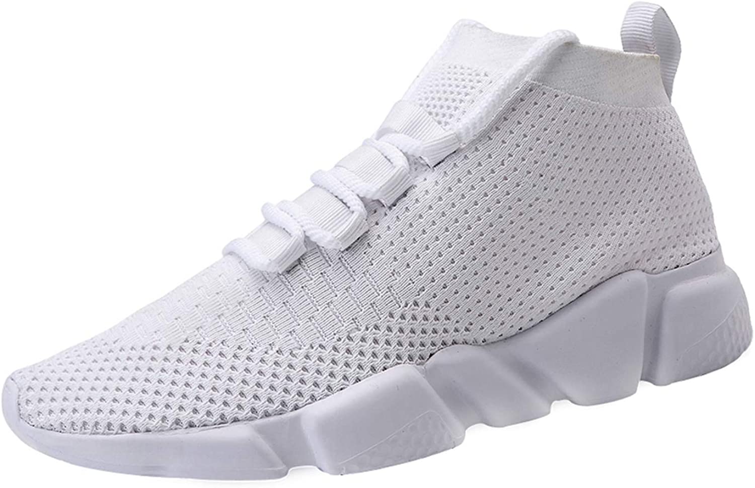 Mevlzz Mens Casual Athletic Sneakers Knit Running Shoes Tennis Shoe for Men Walking Baseball Jogging