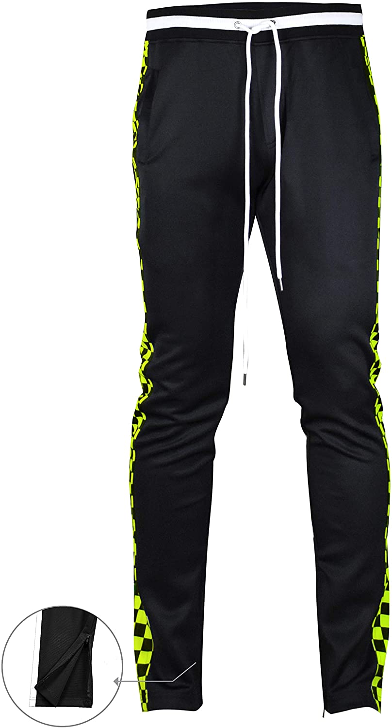 Screenshotbrand Mens Hip Hop Premium Slim Fit Track Pants