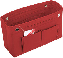 
                        
                          画像をギャラリービューアに読み込む, Vercord Felt Tote Handbag Purse Pocketbook Organizer Insert Divider Shaper Bag in Bag
                        
                      