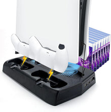 
                        
                          画像をギャラリービューアに読み込む, Stand with Cooling Fan and Dual Controller Charger for PS5 - JOY2ESpree
                        
                      