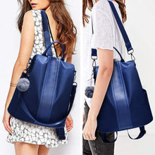 
                        
                          Load image into Gallery viewer, Women Backpack Purse Waterproof Nylon Anti-theft Rucksack Lightweight Shoulder Bag
                        
                      
