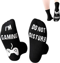 
                        
                          將圖片載入圖庫檢視器 Do Not Disturb I'm Gaming Socks, Gaming Sock Funny Novelty Gift for Teen Boys Mens Gamer Kids Sons Husbands Boyfriends Women - JOY2ESpree
                        
                      