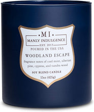 
                        
                          Load image into Gallery viewer, Manly Indulgence Sea Salt &amp; Ginger Scented Jar Candle, 15 Oz, White
                        
                      