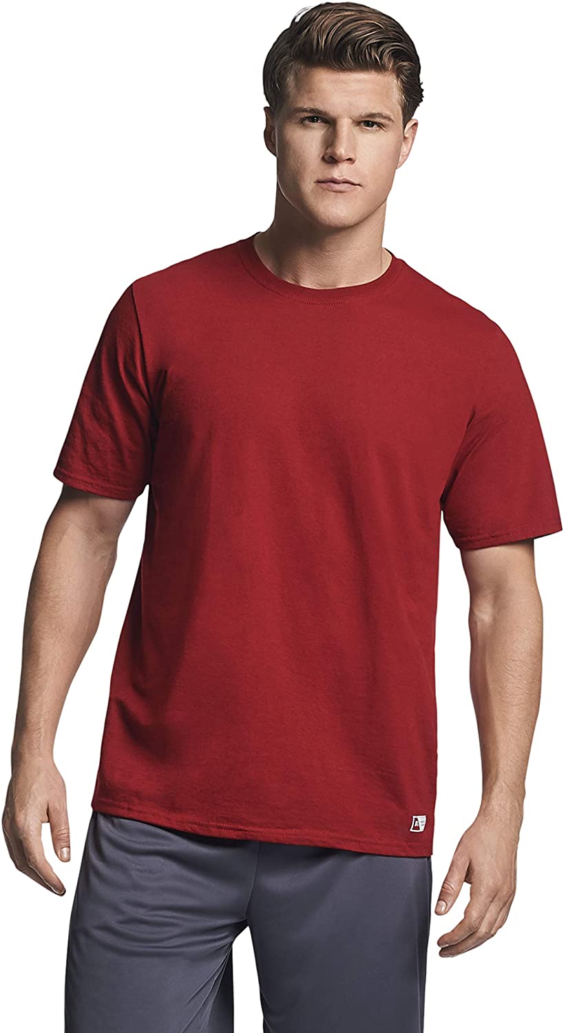 Russell Athletic Men's Cotton Performance Short Sleeve T-Shirt