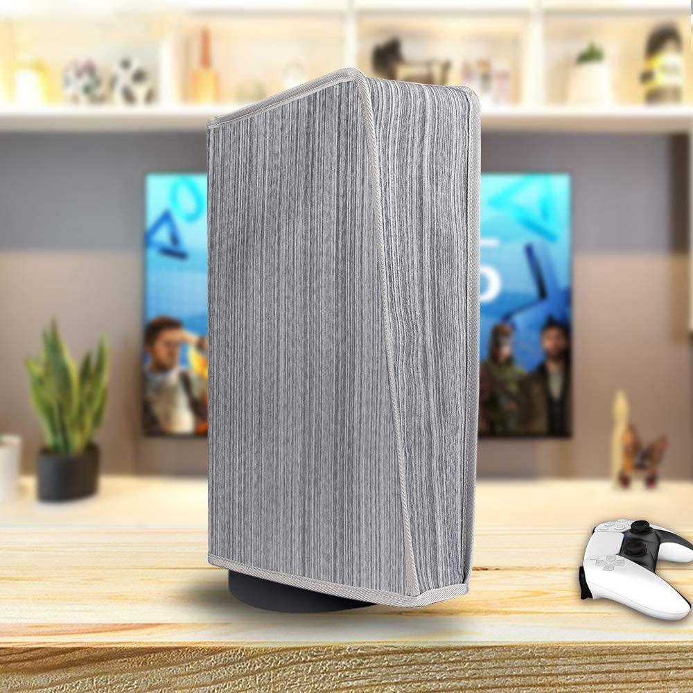 SHIYETA PS5 Dust Cover Soft Thick Cover Sleeve for Playstation 5 Console Digital Edition & Regular Edition - JOY2ESpree