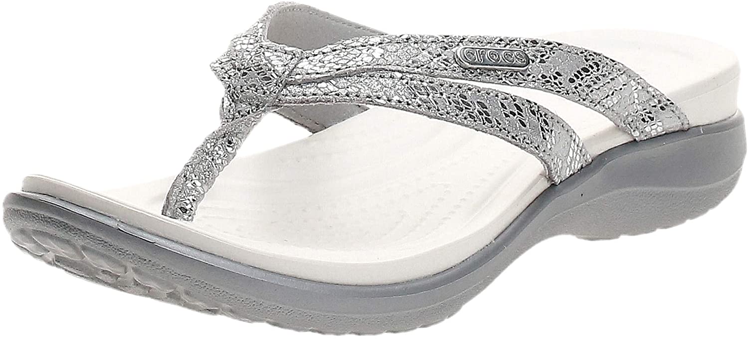 Crocs Women's Capri Strappy Flip Flop | Casual Comfortable Sandals