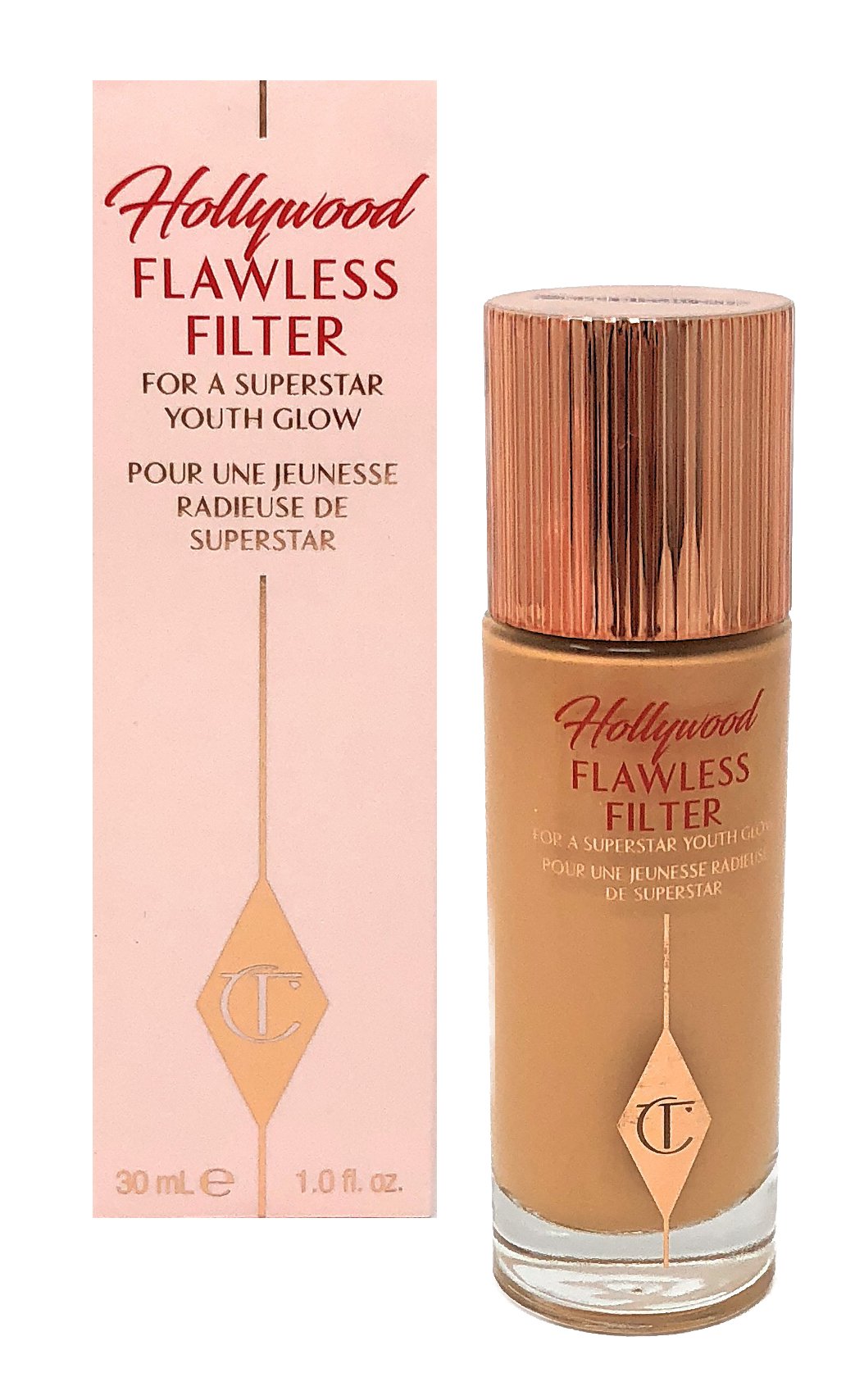 Charlotte Tilbury Hollywood Flawless Filter Face Foundation Primer & Highlight