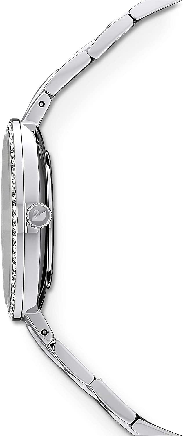 SWAROVSKI Women's Cosmopolitan Watch Collection, Metal Bracelet, Stainless Steel Band - JOY2ESpree