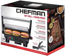 
                        
                          画像をギャラリービューアに読み込む, Chefman Panini Press Grill and Gourmet Sandwich Maker Non-Stick Coated Plates - JOY2ESpree
                        
                      