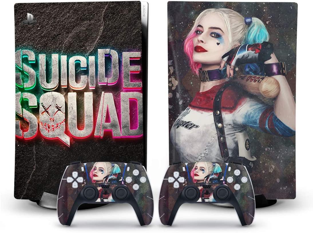 Mmoptop PS5 Skin SPI-der-Man for Playstation 5 Disc Edition with Console and Dualsense Controller Full Set - JOY2ESpree