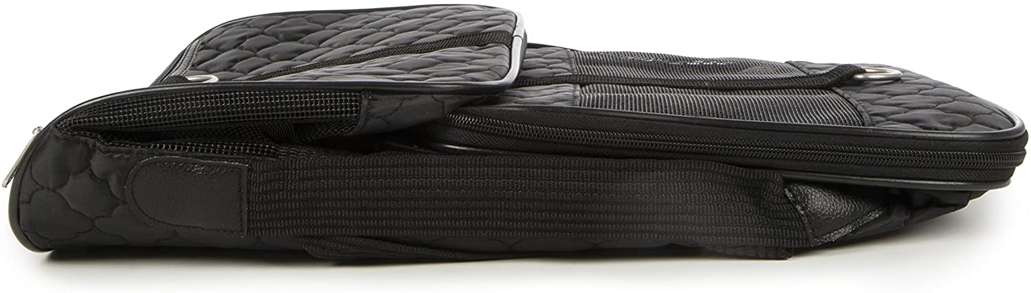 Sherpa Original Deluxe Airline Approved Pet Carrier, Medium, Black