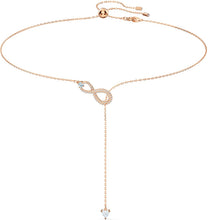
                        
                          画像をギャラリービューアに読み込む, SWAROVSKI Women's Infinity Jewelry Collections, Rhodium Finish, Rose Gold Tone Finish, Clear Crystals - JOY2ESpree
                        
                      