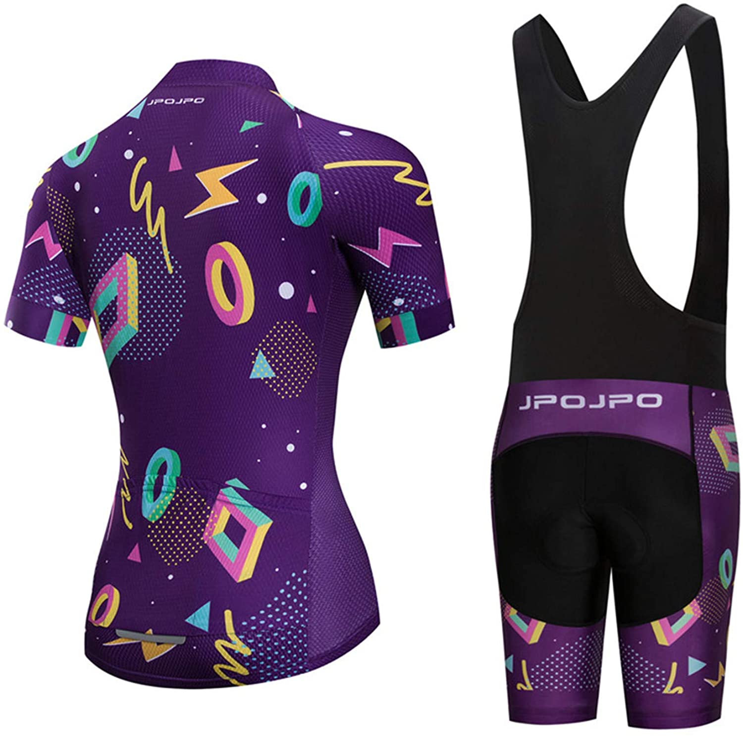 Women's Cycling Clothing Short Sleeve Bike Jersey Sets Bib Shorts Summer Cycling Sets Reflective