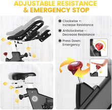 
                        
                          Cargar imagen en el visor de la galería, pooboo Exercise Bike Indoor Cycling Bike Stationary Bike-Belt Drive Cardio Bike with 44LBS Flywheel - JOY2ESpree
                        
                      