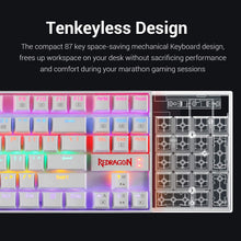 
                        
                          Muat gambar ke penampil Galeri, Redragon K552 Mechanical Gaming Keyboard RGB LED Rainbow Backlit Wired Keyboard with Red Switches for Windows Gaming PC (87 Keys, Black) - JOY2ESpree
                        
                      