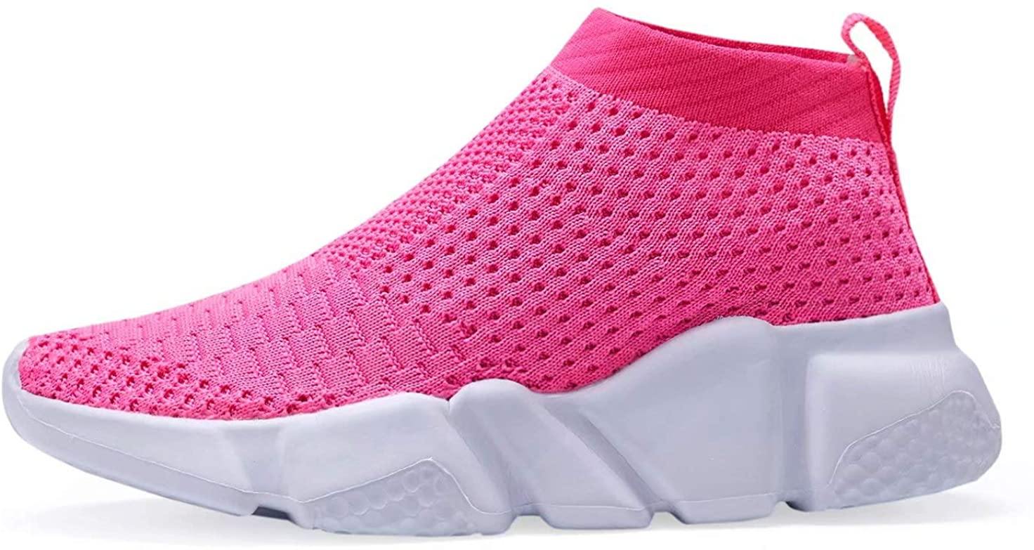 YAVY Kids Sock Sneakers for Boys and Girls Tennis Sock Shoes Lightweight Running Shoes Breathable Casual Sports Shoes - JOY2ESpree