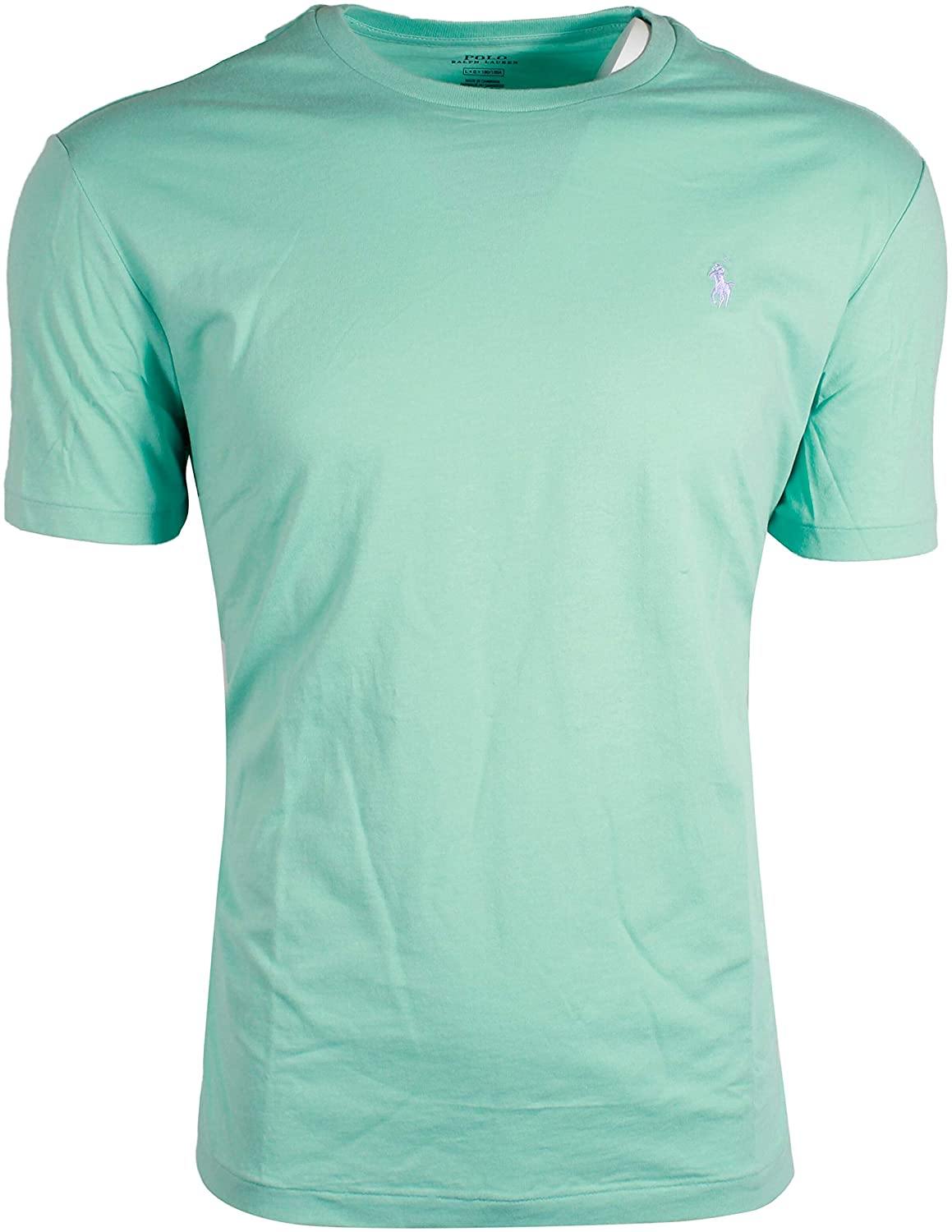 Polo Ralph Lauren Mens Short Sleeve T-Shirt Hampton Purple
