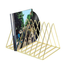 
                        
                          गैलरी व्यूवर में इमेज लोड करें, 9 Slot Vinyl Record Stand Holder, Desktop Album Storage Rack - JOY2ESpree
                        
                      