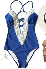 
                        
                          Muat gambar ke penampil Galeri, CUPSHE Fashion Women's Ladies Vintage Lace Bikini Sets Beach Swimwear Bathing Suit
                        
                      
