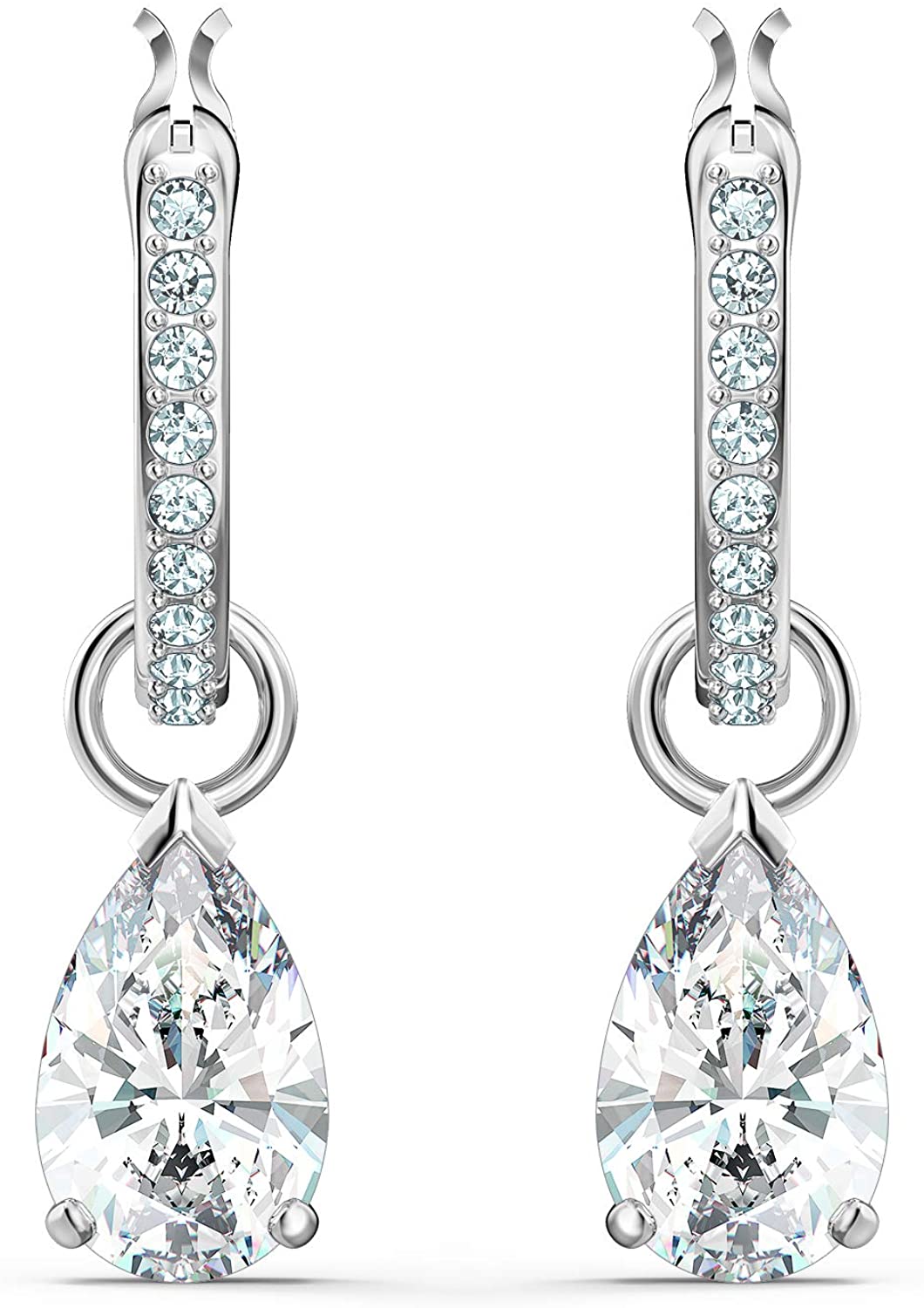 SWAROVSKI Women's Attract Crystal Jewelry Collection, Rhodium Finish - JOY2ESpree