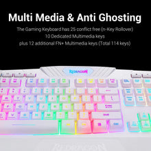 
                        
                          गैलरी व्यूवर में इमेज लोड करें, Redragon S101 Wired Gaming Keyboard and Mouse Combo RGB Backlit Gaming Keyboard - JOY2ESpree
                        
                      