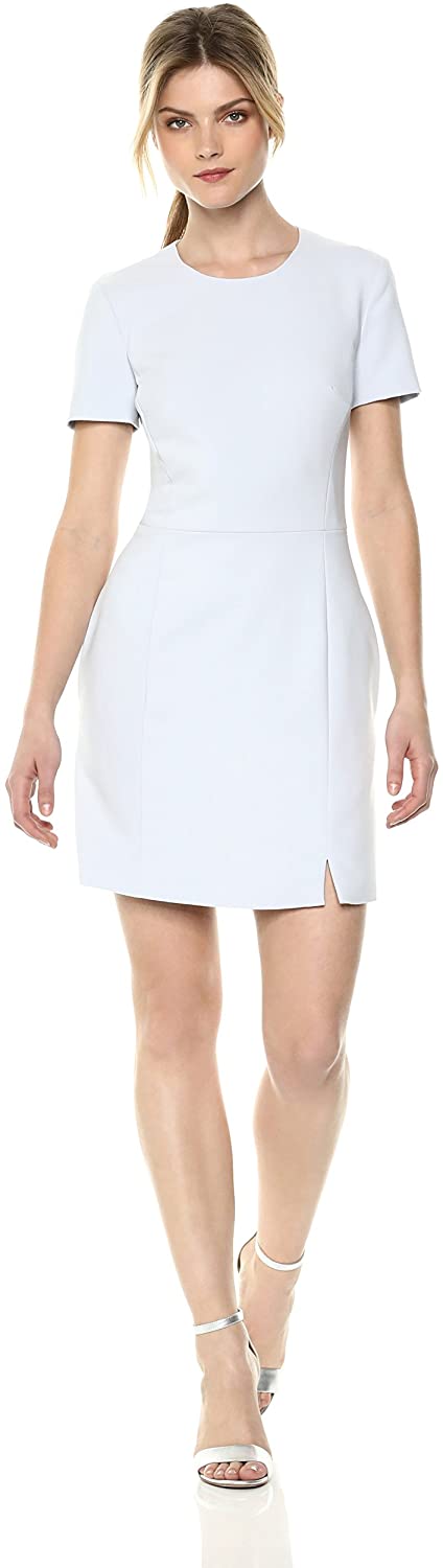 French Connection Women's Whisper Light Stretch Solid Mini Dress