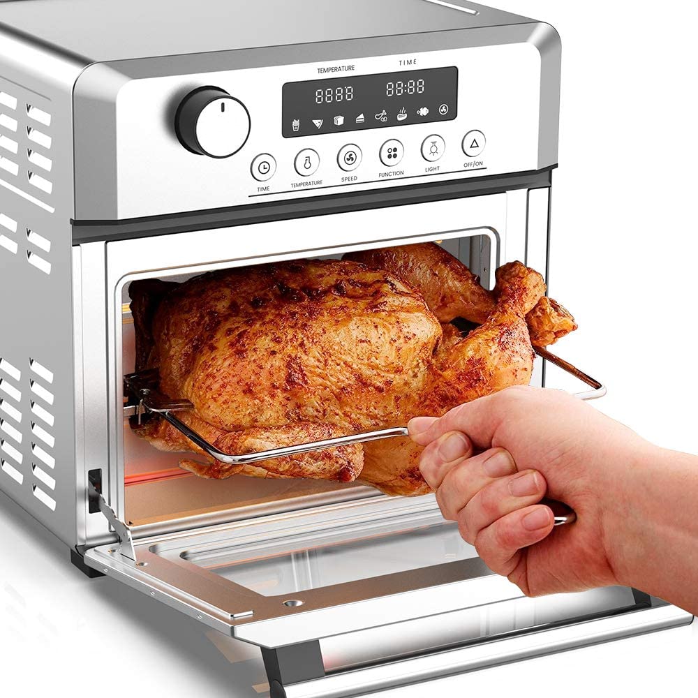 Air Fryer Convection Oven Combo 10-in-1 Countertop Airfryer 24QT Ultra Large Capacity Toaster Oven for Large Family Chicken - JOY2ESpree