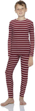 
                        
                          Load image into Gallery viewer, Rocky Thermal Underwear for Boys Fleece Lined Thermals Kids Base Layer Long John Set
                        
                      