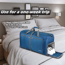 
                        
                          画像をギャラリービューアに読み込む, Gonex 150L Travel Duffel Bag Foldable Extra Large Duffle Bag XL Heavy Duty for Men Women for Luggage Shopping Gray
                        
                      