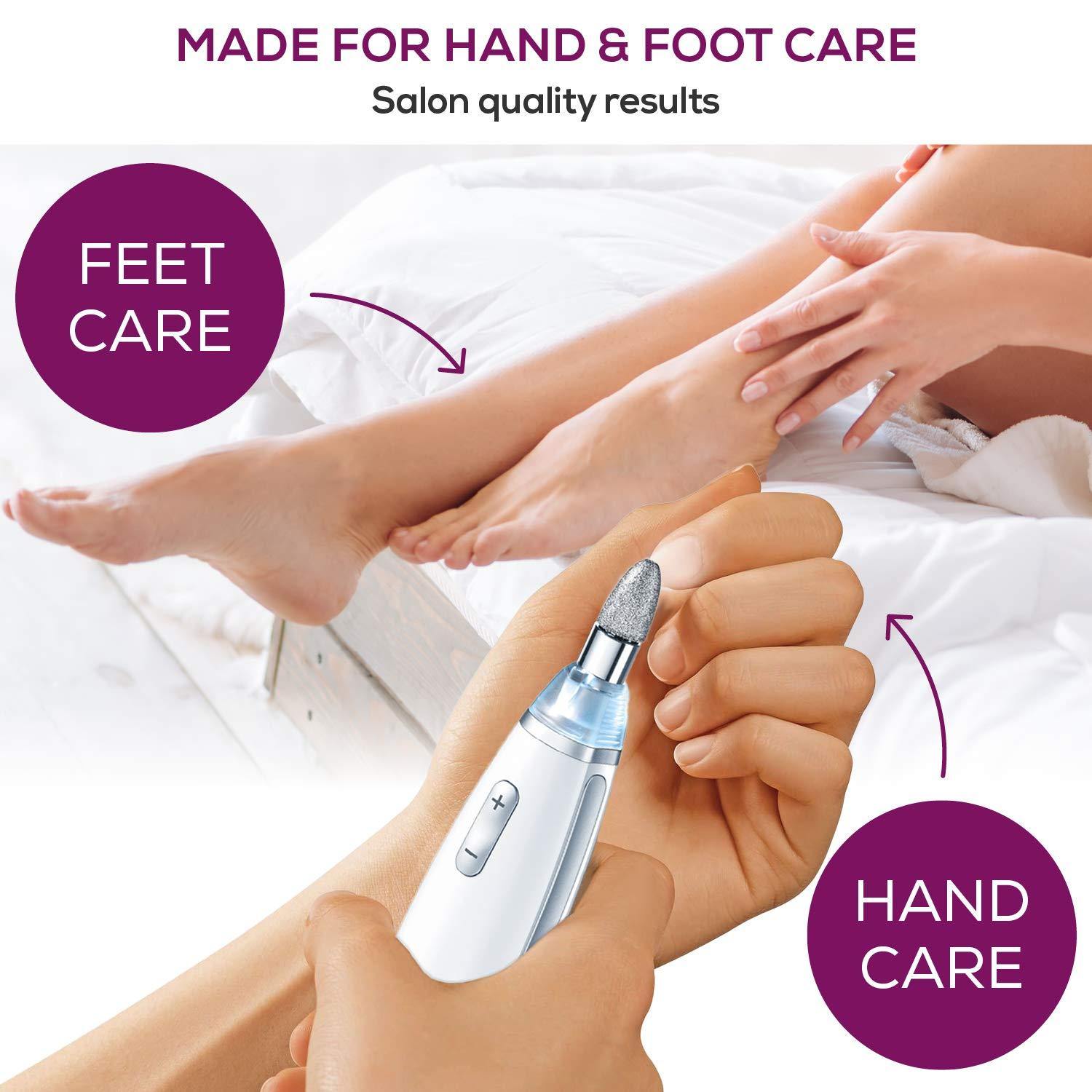 Beurer 14-piece Professional Manicure & Pedicure Nail Drill Kit, Cordless