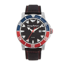 
                        
                          Cargar imagen en el visor de la galería, Tommy Bahama Men's Stainless Steel Japanese Quartz Cloth Strap, Black, 12 Casual Watch (Model: 279473SLV040)
                        
                      