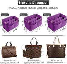 
                        
                          画像をギャラリービューアに読み込む, Purse Organizer Insert, Handbag &amp; Tote Organizer, Bag in Bag, Perfect for Speedy Neverfull and More
                        
                      