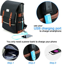 
                        
                          Muat gambar ke penampil Galeri, Modoker Vintage Laptop Backpack for Women Men,School College Backpack
                        
                      